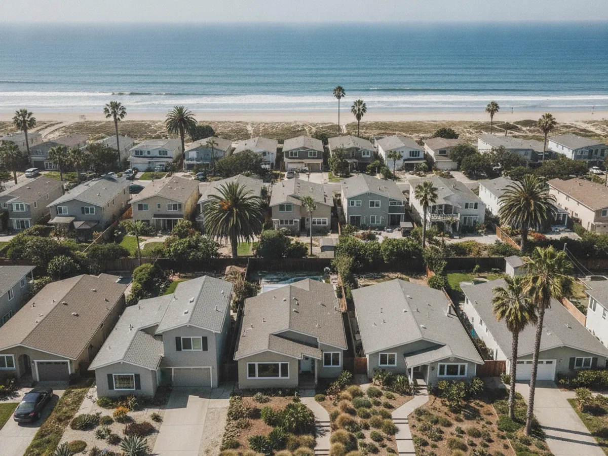 Coastal San Diego County neighborhood near Coronado